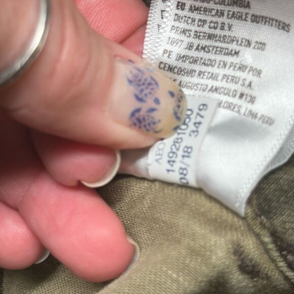 American Eagle AE Jeans Womens 4 Camo Hi Rise Jegging Super Stretch Legging - Picture 11 of 11